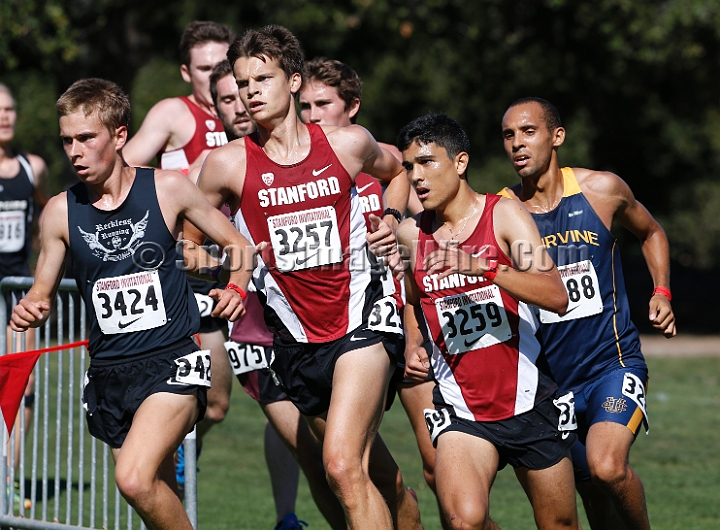 2015SIxcCollege-127.JPG - 2015 Stanford Cross Country Invitational, September 26, Stanford Golf Course, Stanford, California.